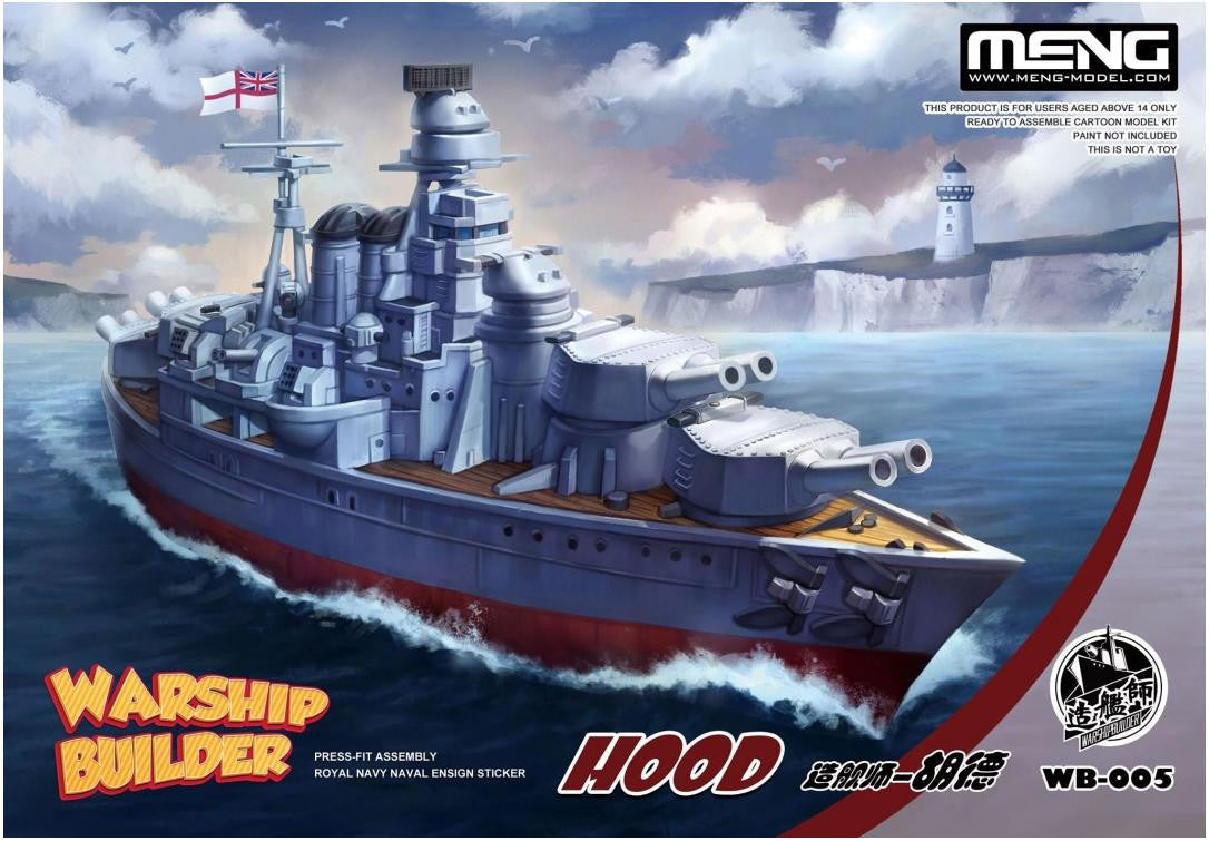 Meng HMS Hood Warship Builder WB005